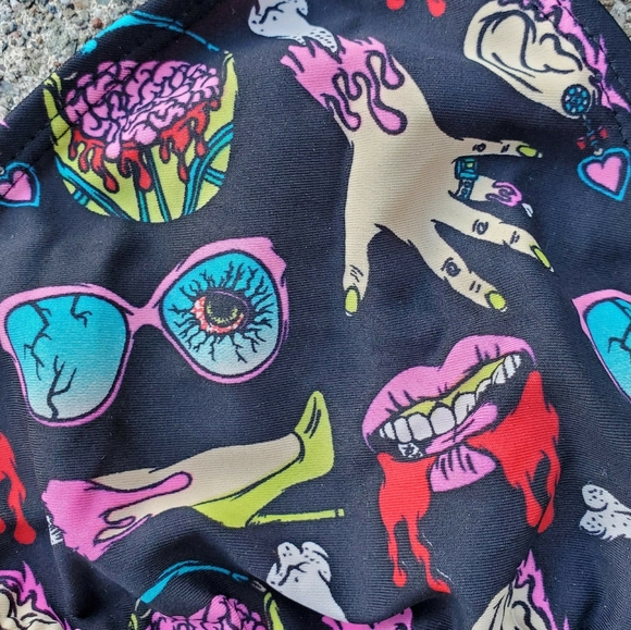 Iron Fist Glamour Guts triangle bikini top - Picture 3 of 6